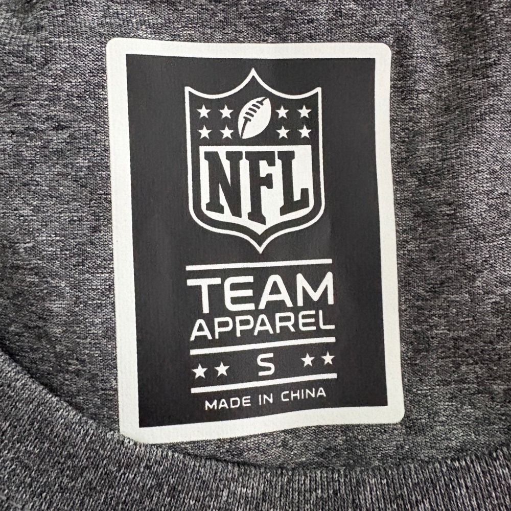 NFL Team Apparel Green Bay Packers Football Grey Green Performance Shirt Mens S - Picture 3 of 6